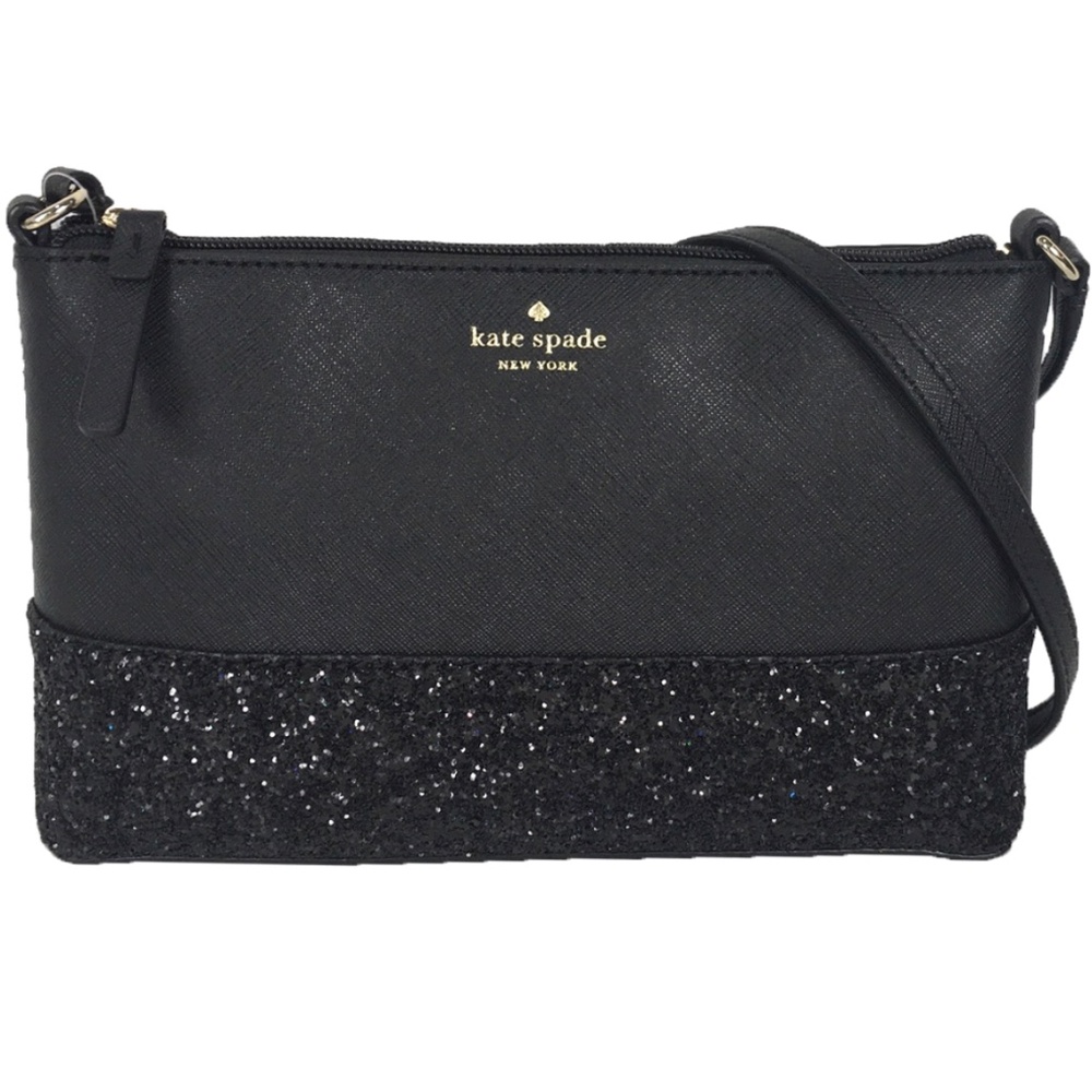 Kate Spade New York flash crossbody bag, Black, NEW!